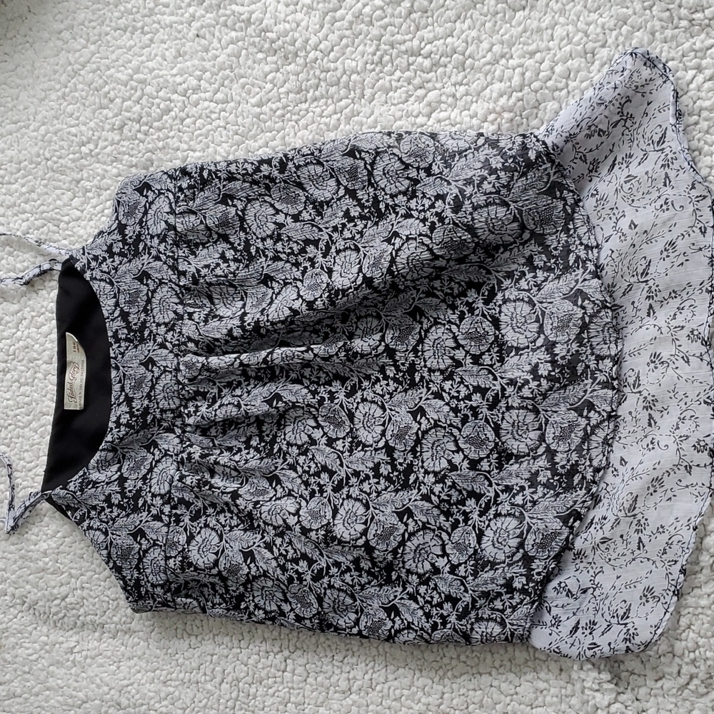 BLACK GREY TANK